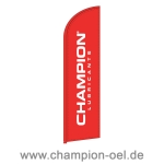 CHAMPION® Beach Flag (Logo) 85x220cm Stück 