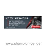 CHAMPION® Banner (Getriebeöl Wart.) 100x300cm Stück 